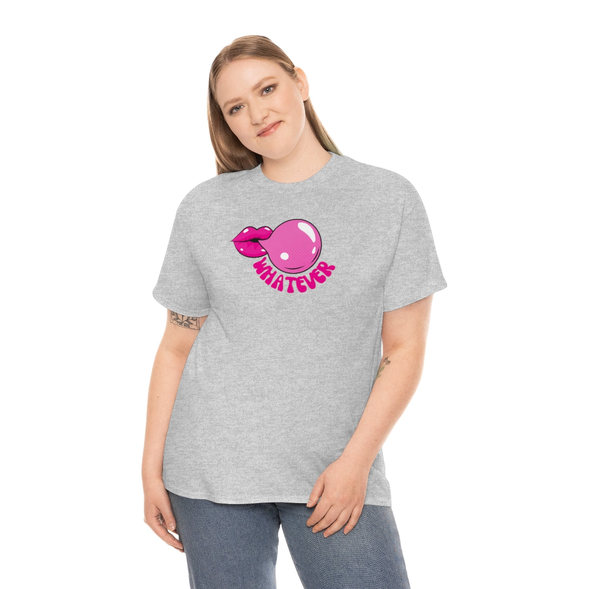"Whatever" Unisex Heavy Cotton Tee