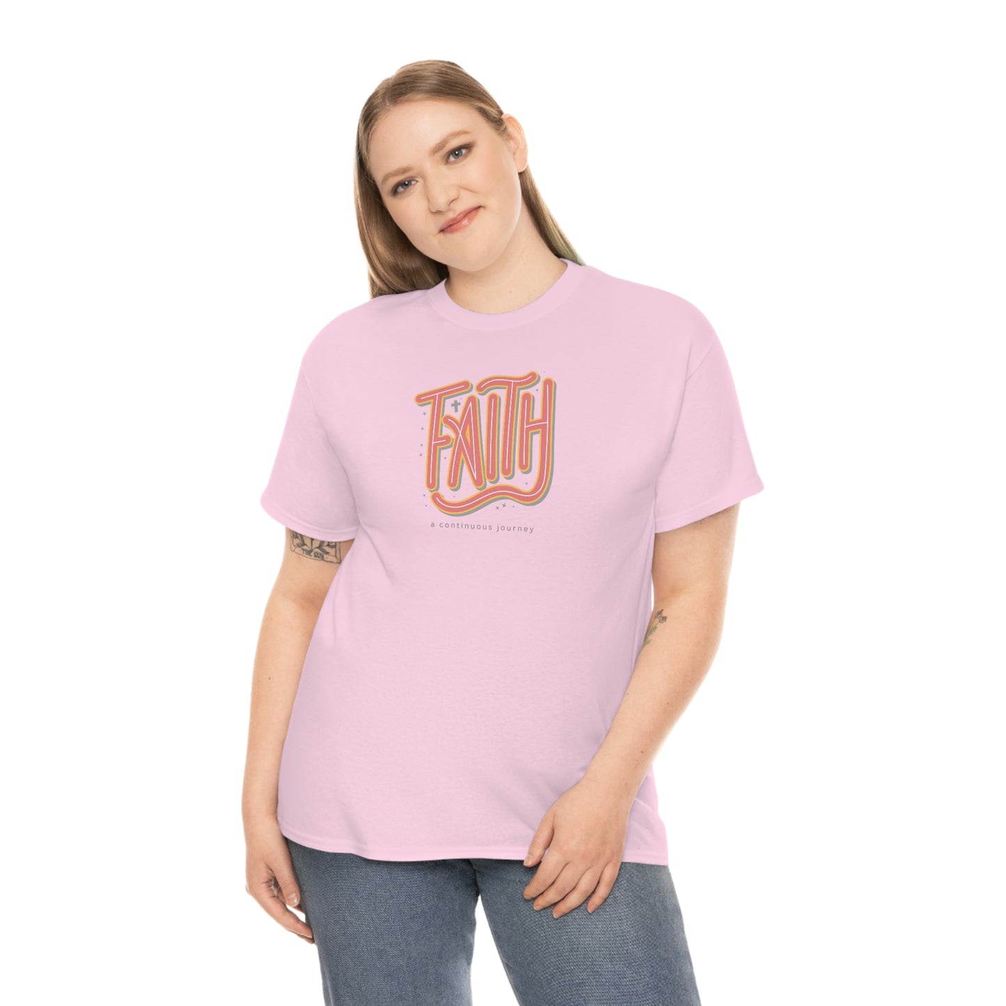 "Faith" Unisex Heavy Cotton Tee