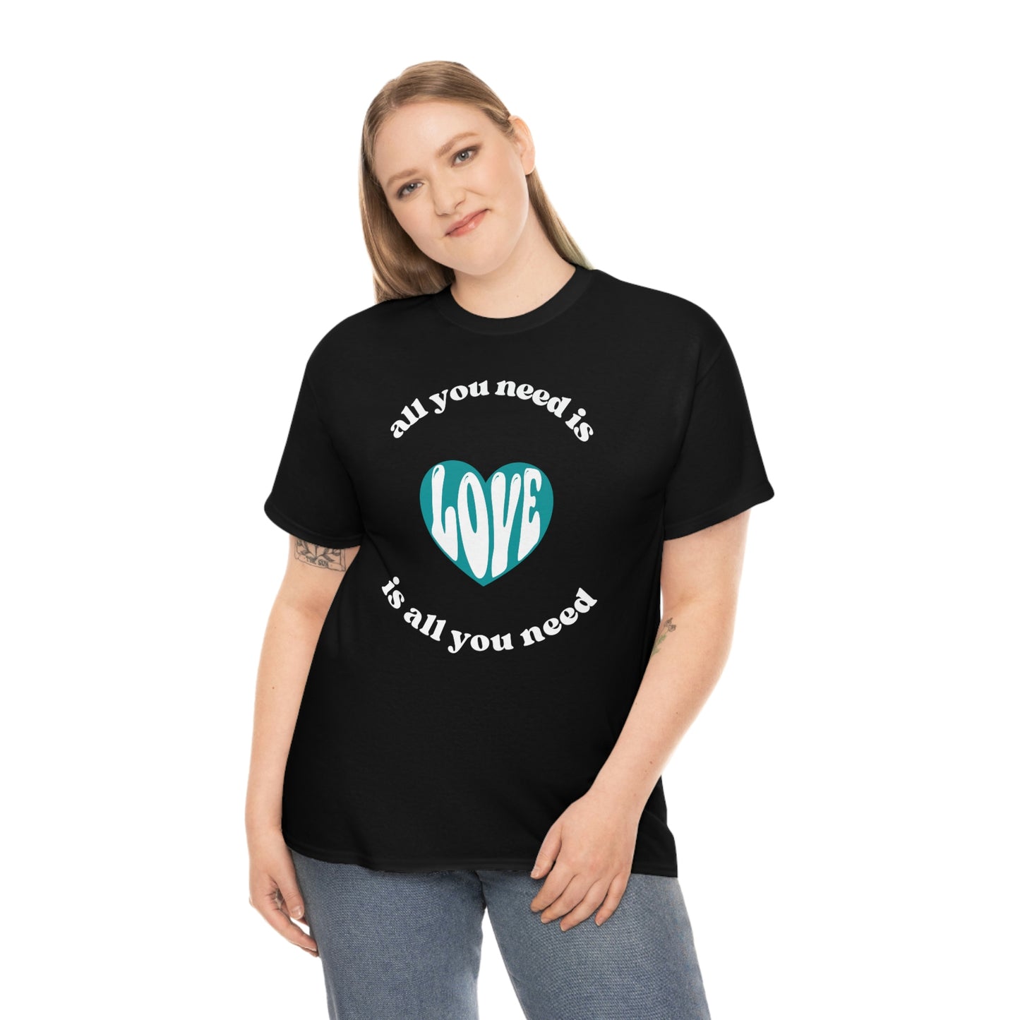 "Love" Unisex Heavy Cotton Tee
