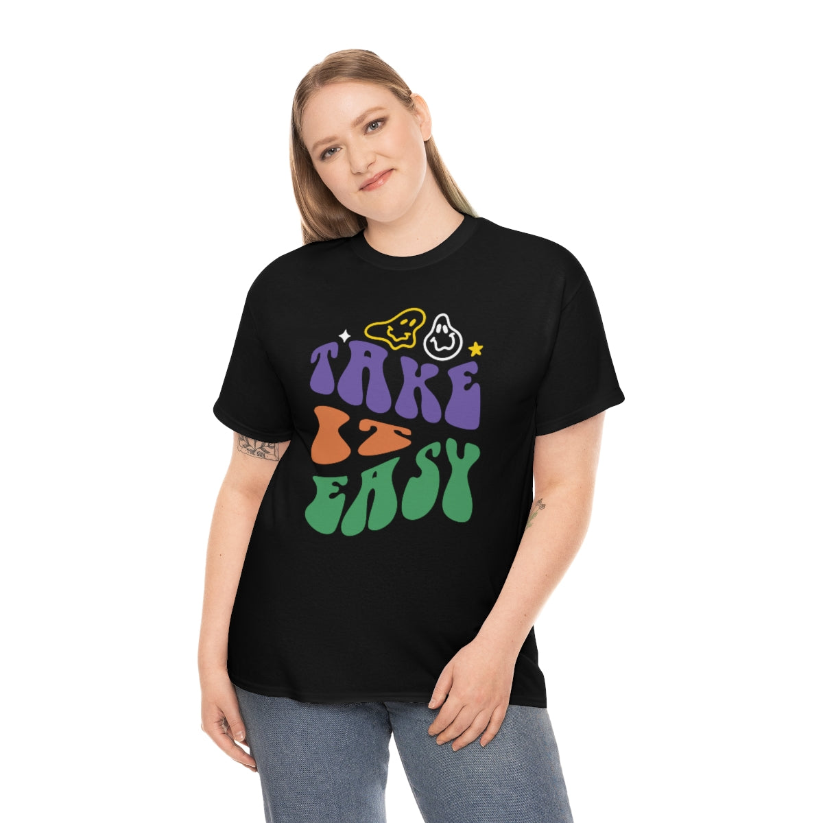 Take it Easy Unisex Heavy Cotton Tee