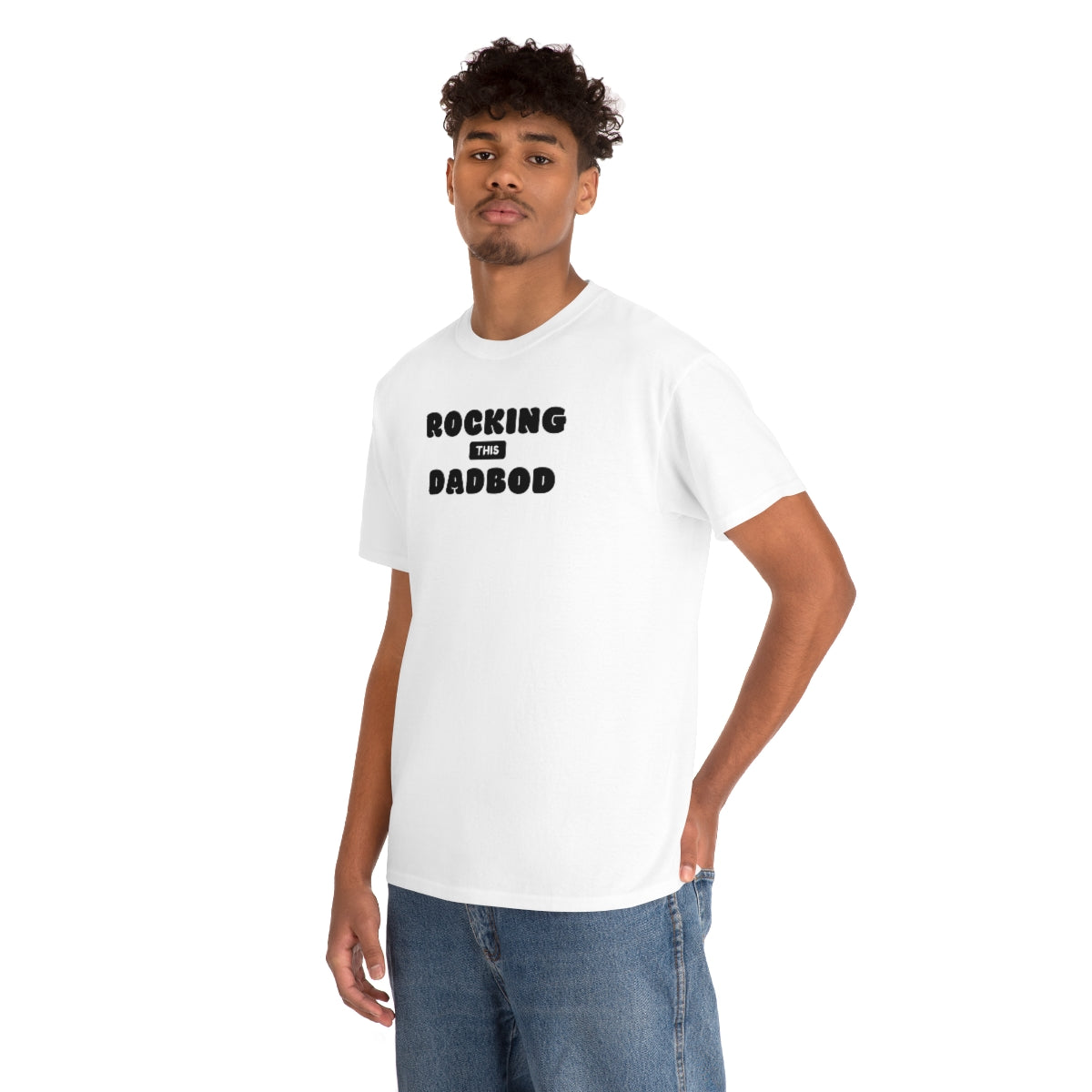 "Rocking Dad Bod" Unisex Heavy Cotton Tee