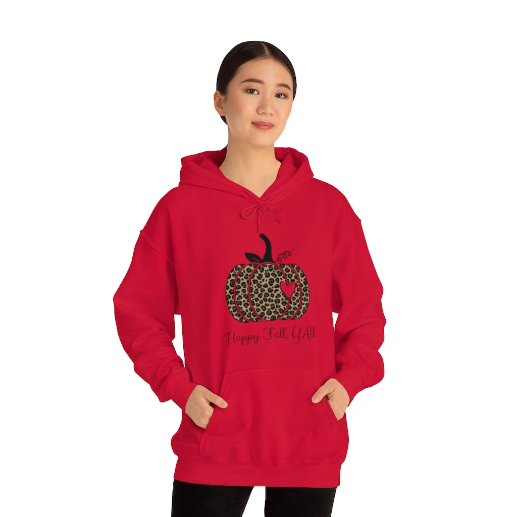 Happy Fall Y'all Unisex Heavy Blend™ Hooded Sweatshirt