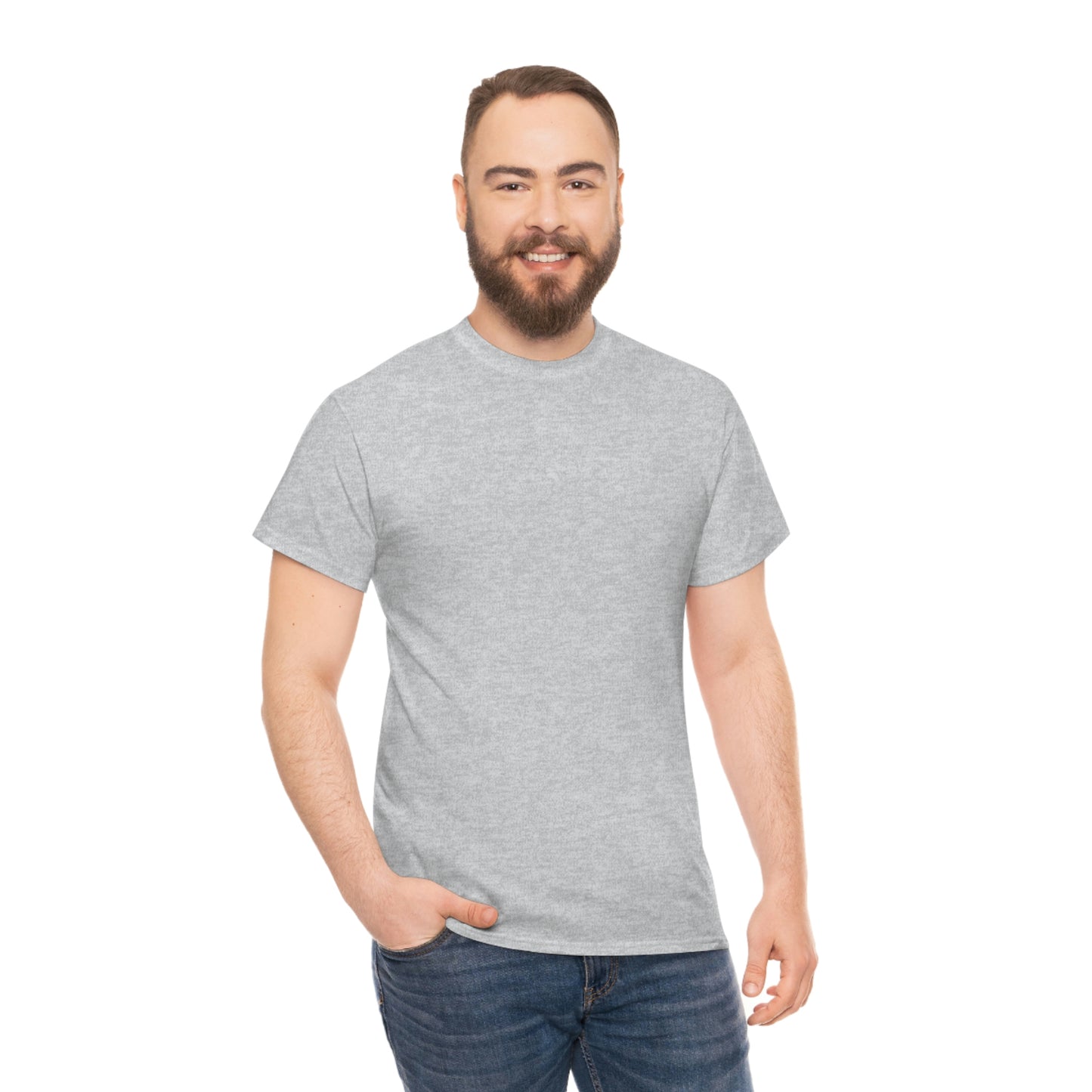 "Be Still & Know" (back design) Unisex Heavy Cotton Tee