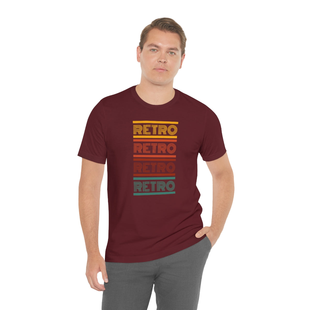 Retro Unisex Jersey Short Sleeve Tee