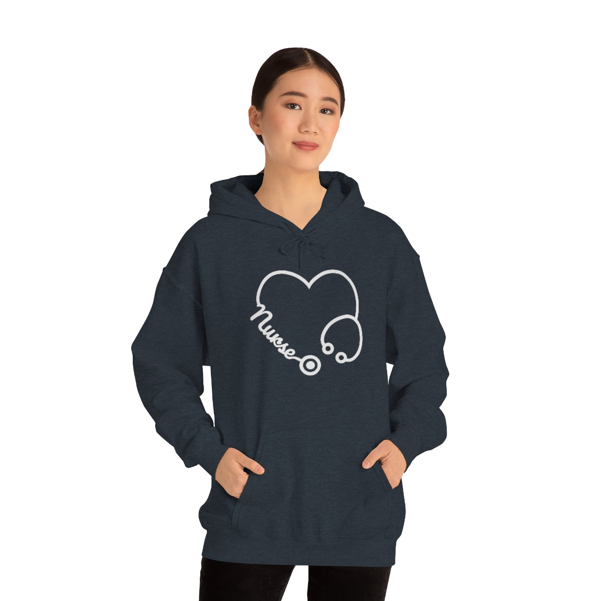 "Nurse" Unisex Heavy Blend™ Hooded Sweatshirt