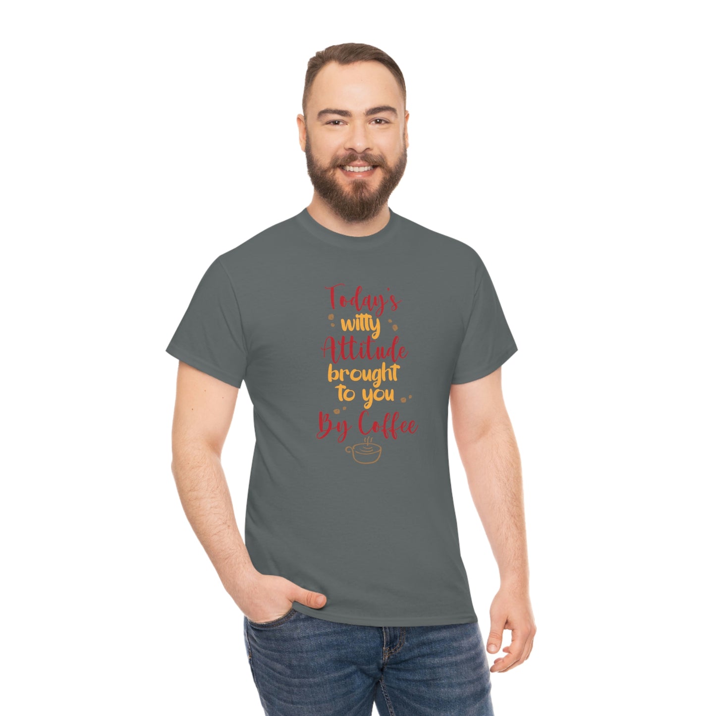 "Witty Attitude" Unisex Heavy Cotton Tee