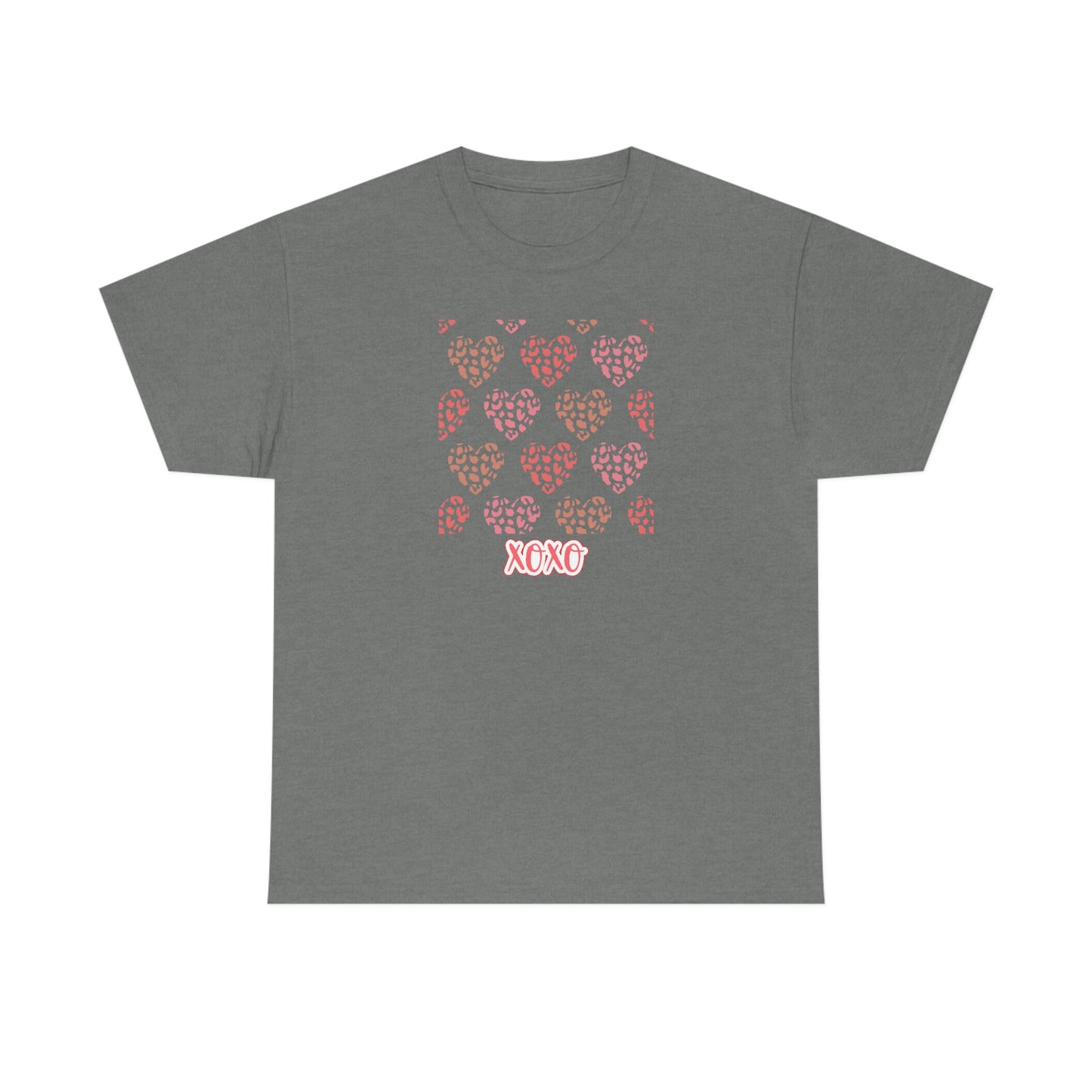 "XOXO Hearts" Unisex Heavy Cotton Tee