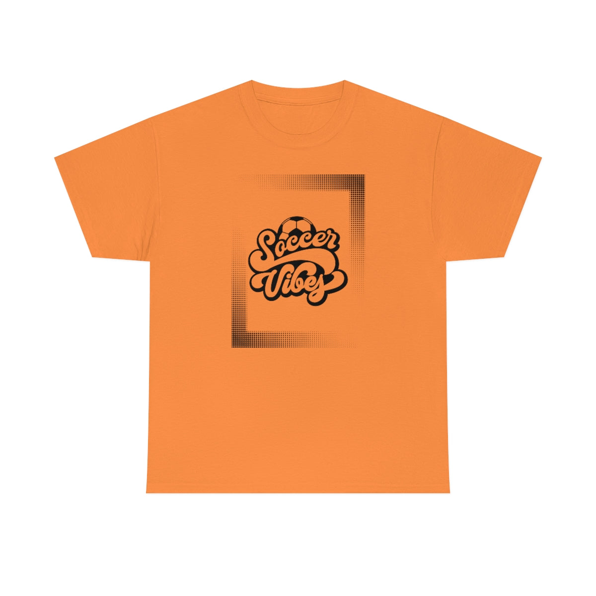 "Soccer Vibes" Unisex Heavy Cotton Tee