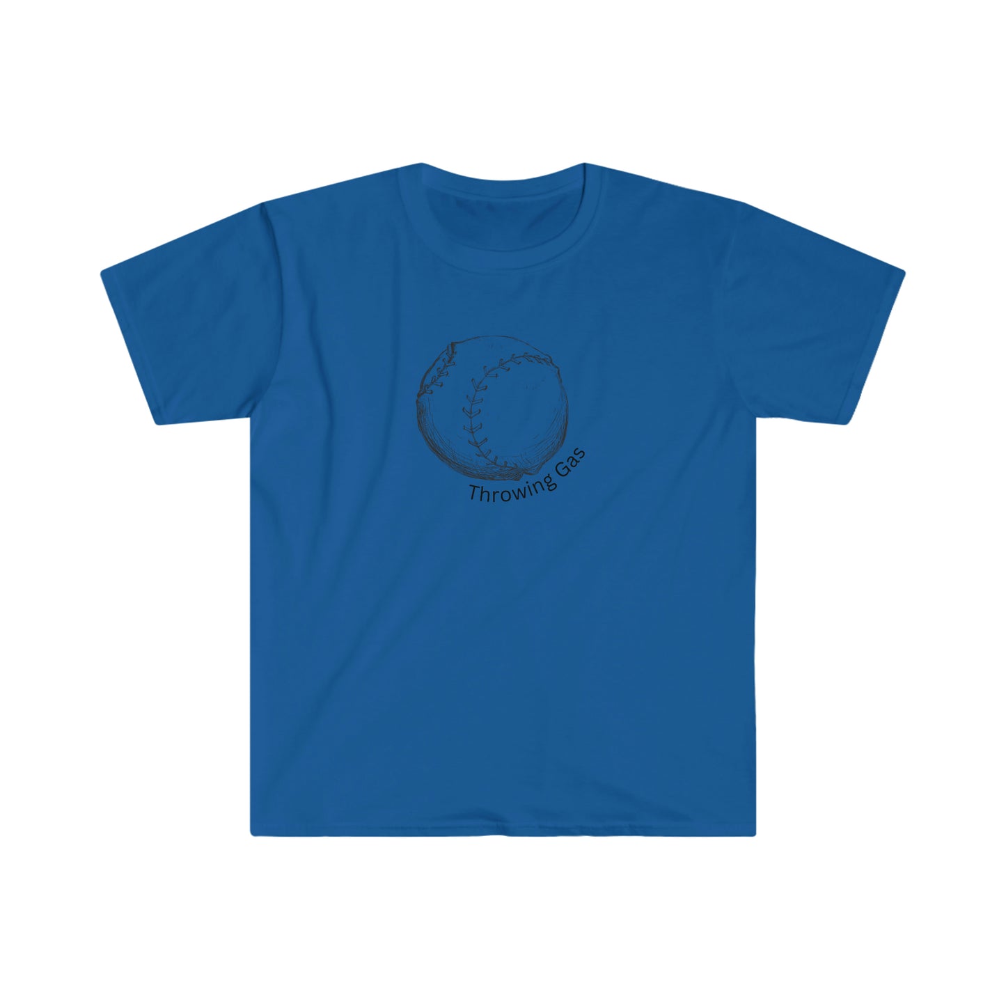 "Throwing Gas" Unisex Softstyle T-Shirt