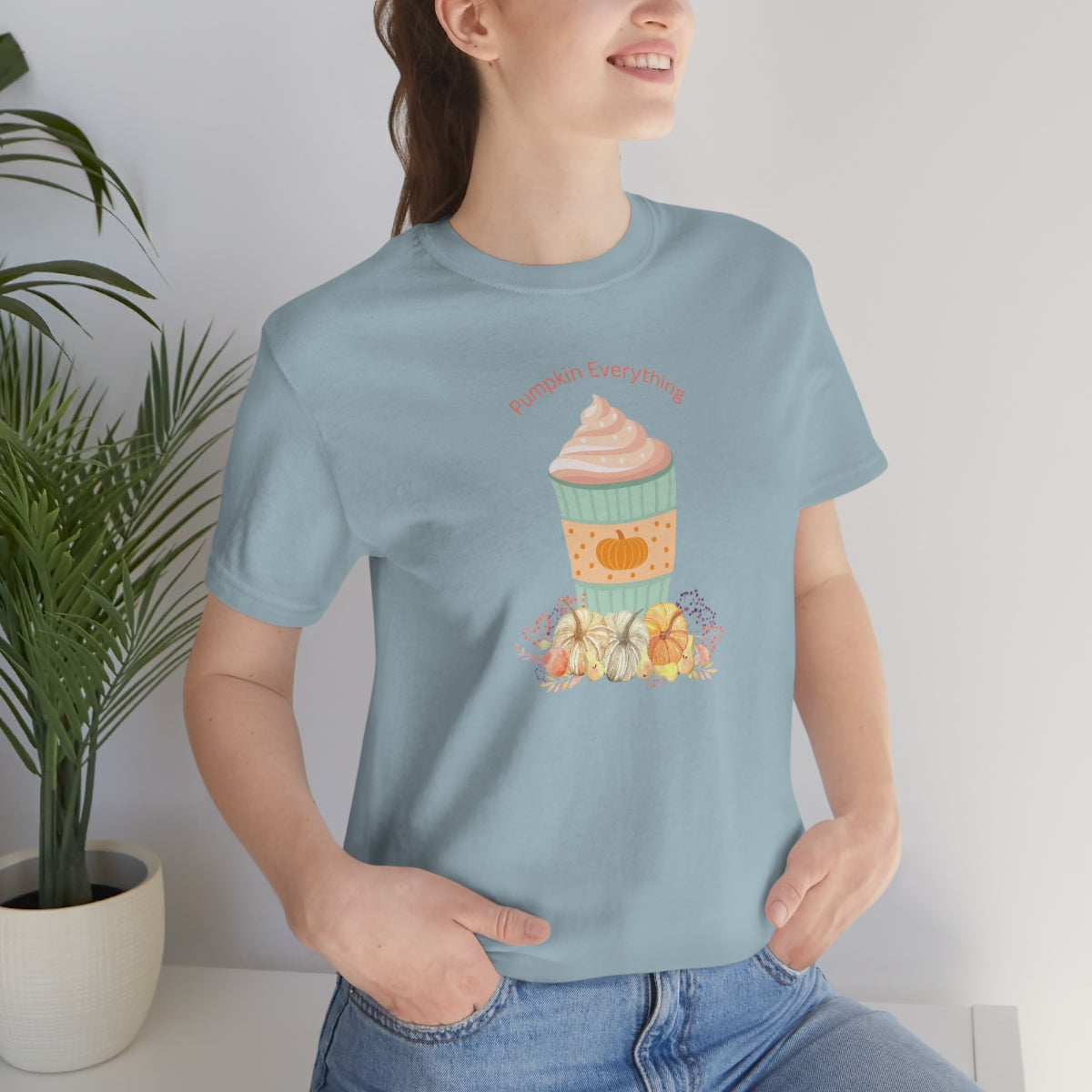 "Pumpkin Everything" Unisex Jersey Short Sleeve Tee