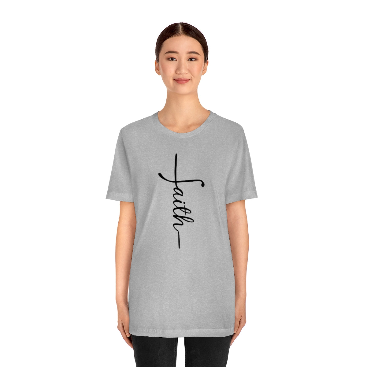 "Faith" Unisex Jersey Short Sleeve Tee