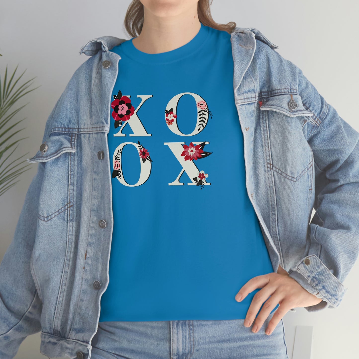 "XO OX" Unisex Heavy Cotton Tee