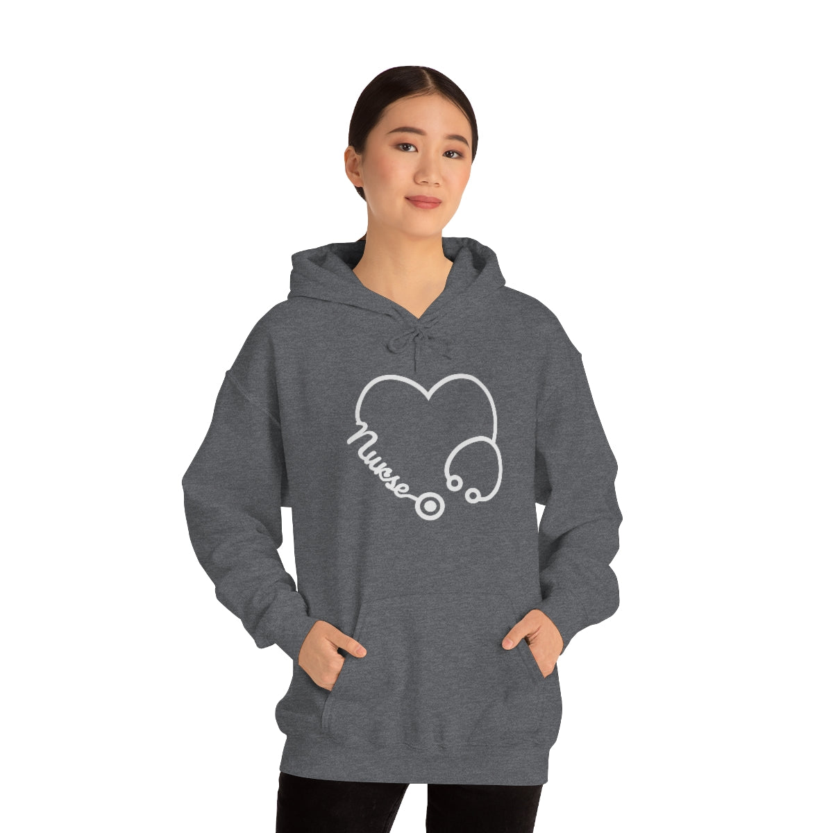 "Nurse" Unisex Heavy Blend™ Hooded Sweatshirt
