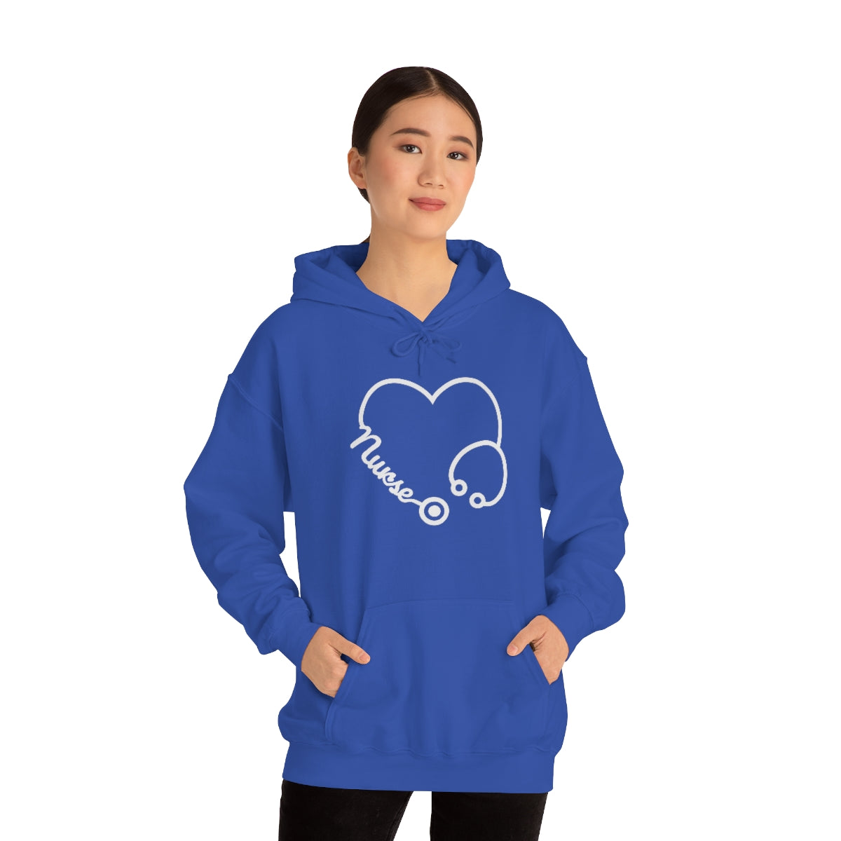 "Nurse" Unisex Heavy Blend™ Hooded Sweatshirt