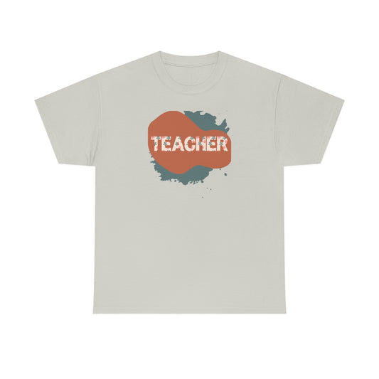 "Teacher" Unisex Heavy Cotton Tee