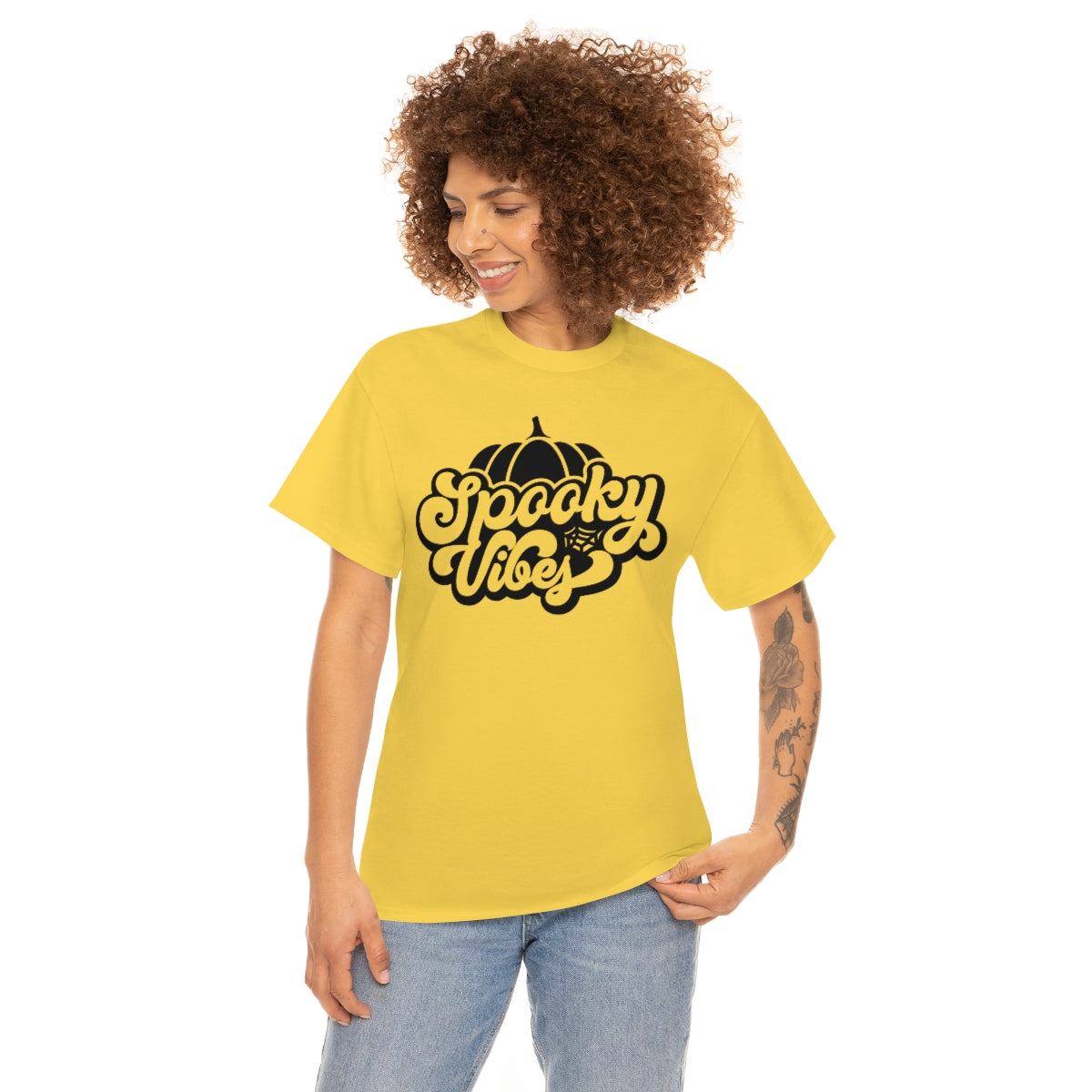 "Spooky Vibes" Unisex Heavy Cotton Tee