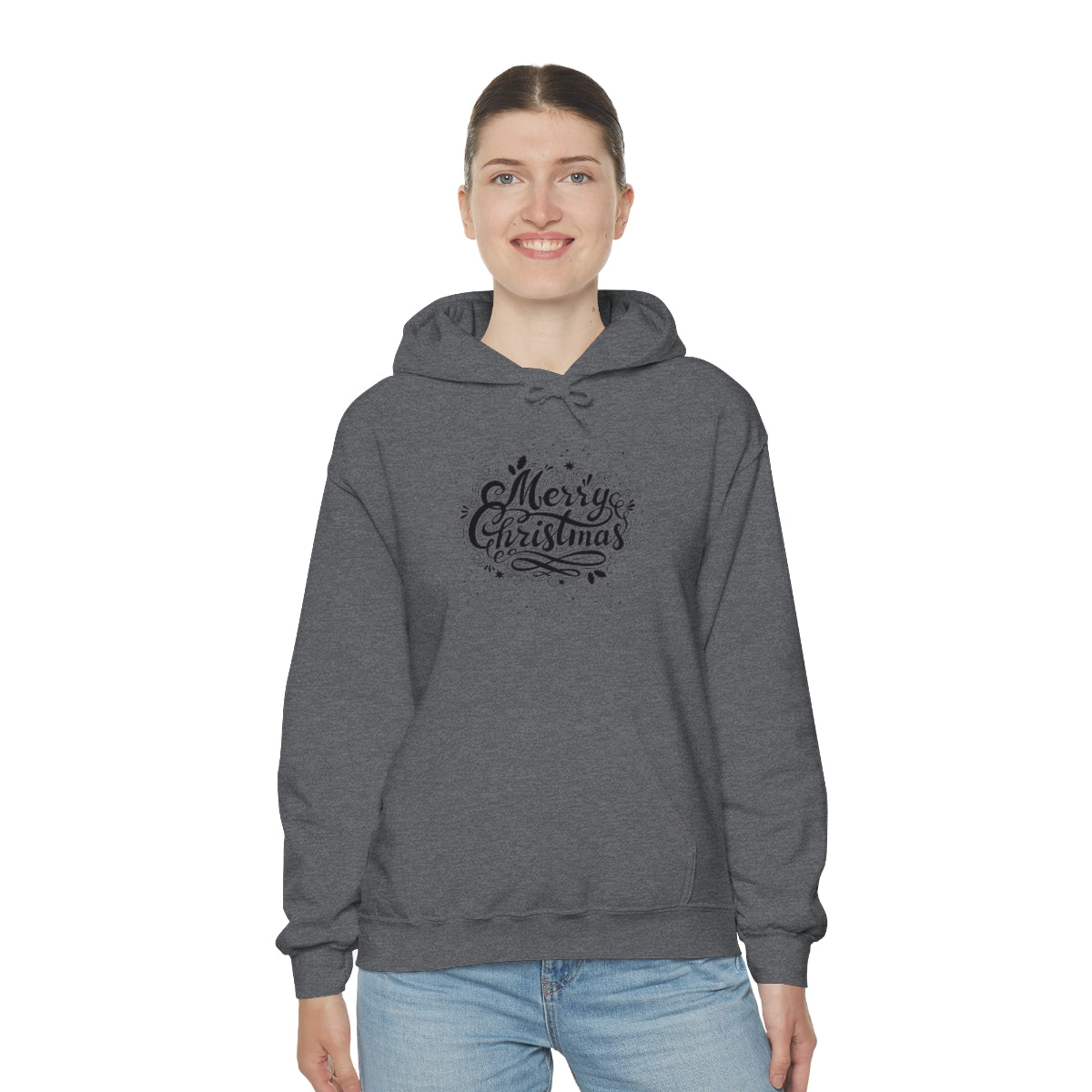 "Merry Christmas" Unisex Heavy Blend™ Hooded Sweatshirt