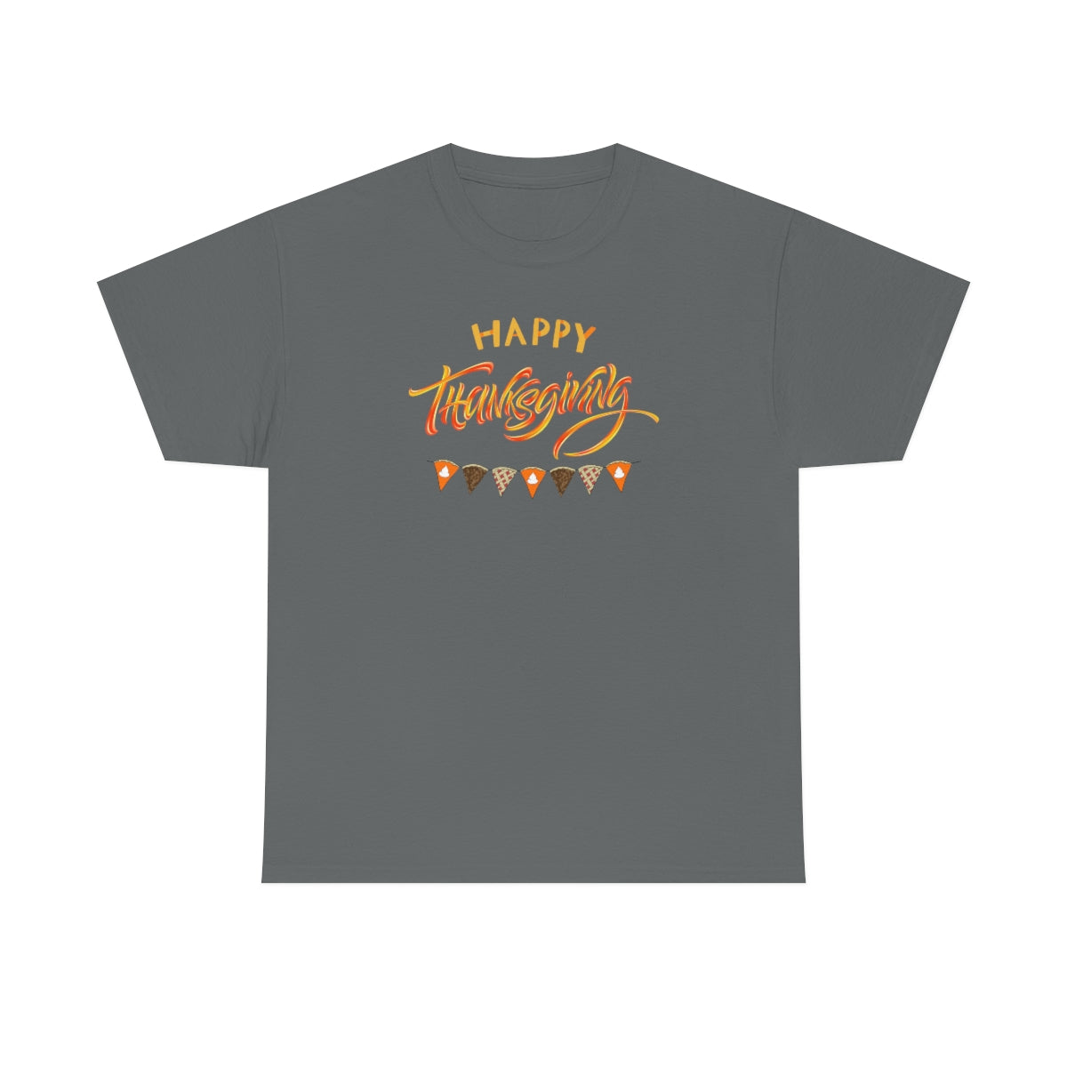 "Happy Thanksgiving" Unisex Heavy Cotton Tee