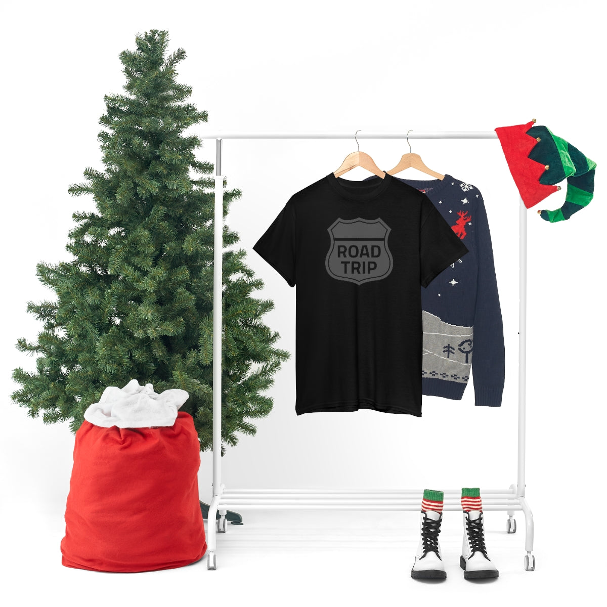 "Road Trip" Unisex Heavy Cotton Tee