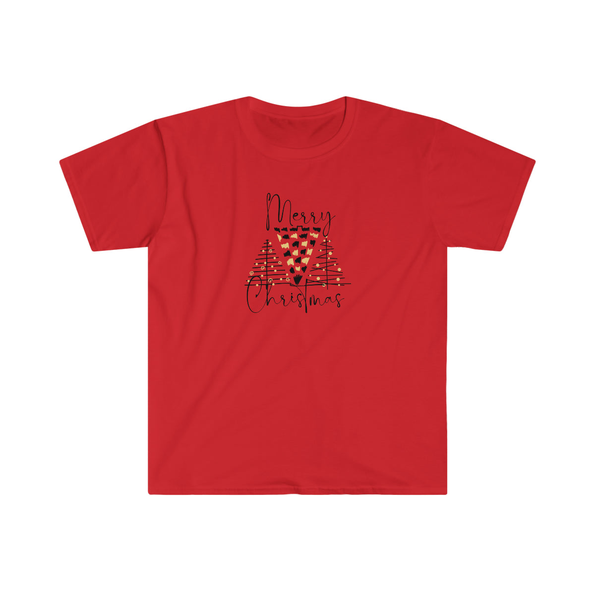 "Merry Christmas" Unisex Softstyle T-Shirt