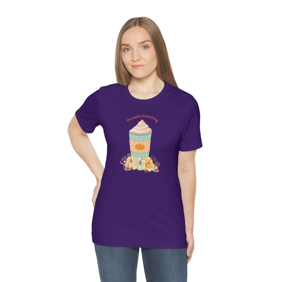 "Pumpkin Everything" Unisex Jersey Short Sleeve Tee