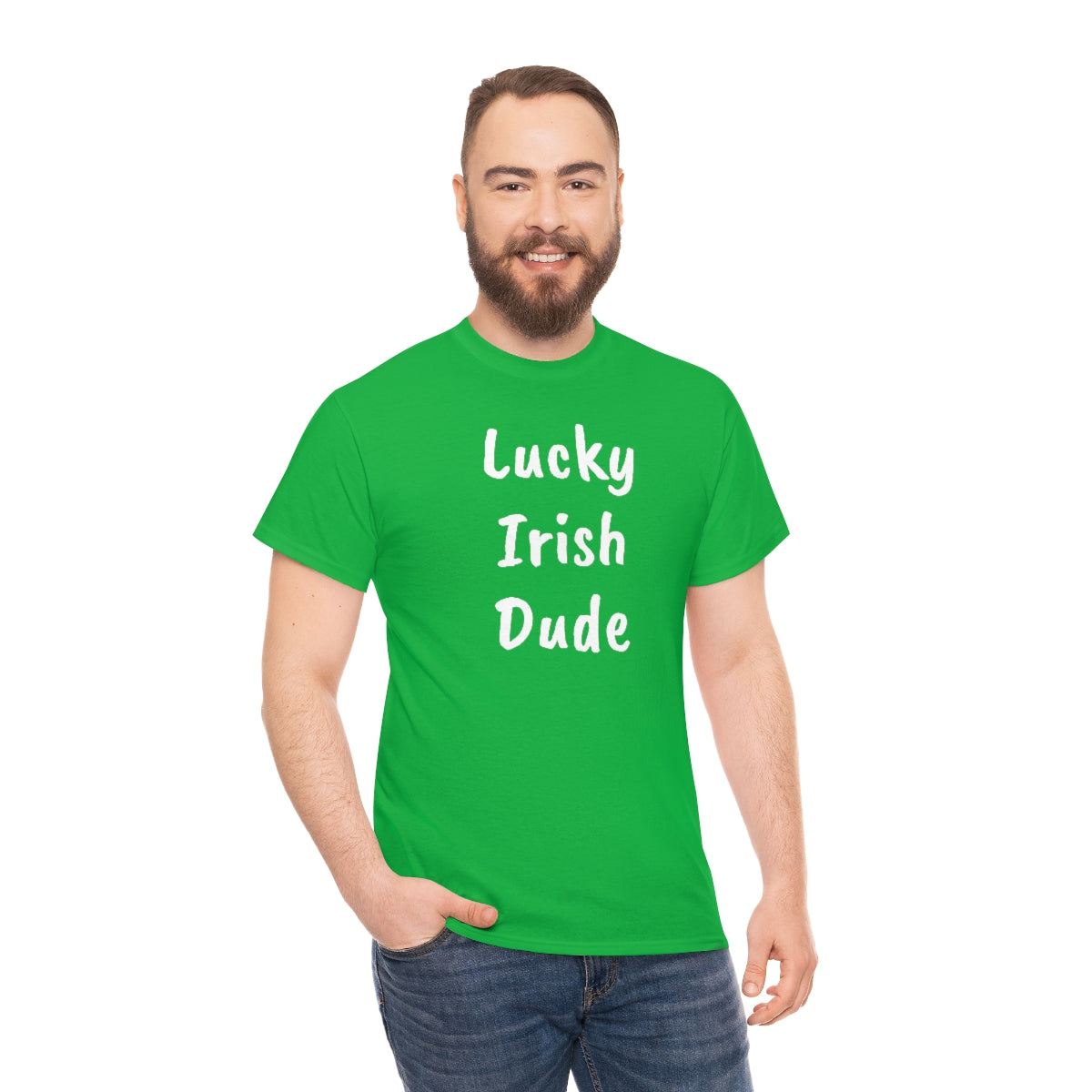 Lucky Irish Dude Unisex Heavy Cotton Tee