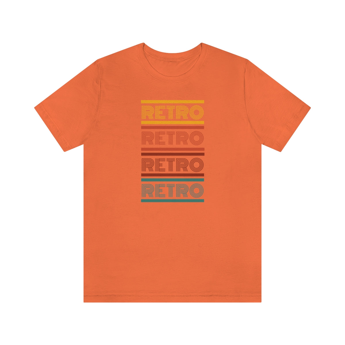 Retro Unisex Jersey Short Sleeve Tee