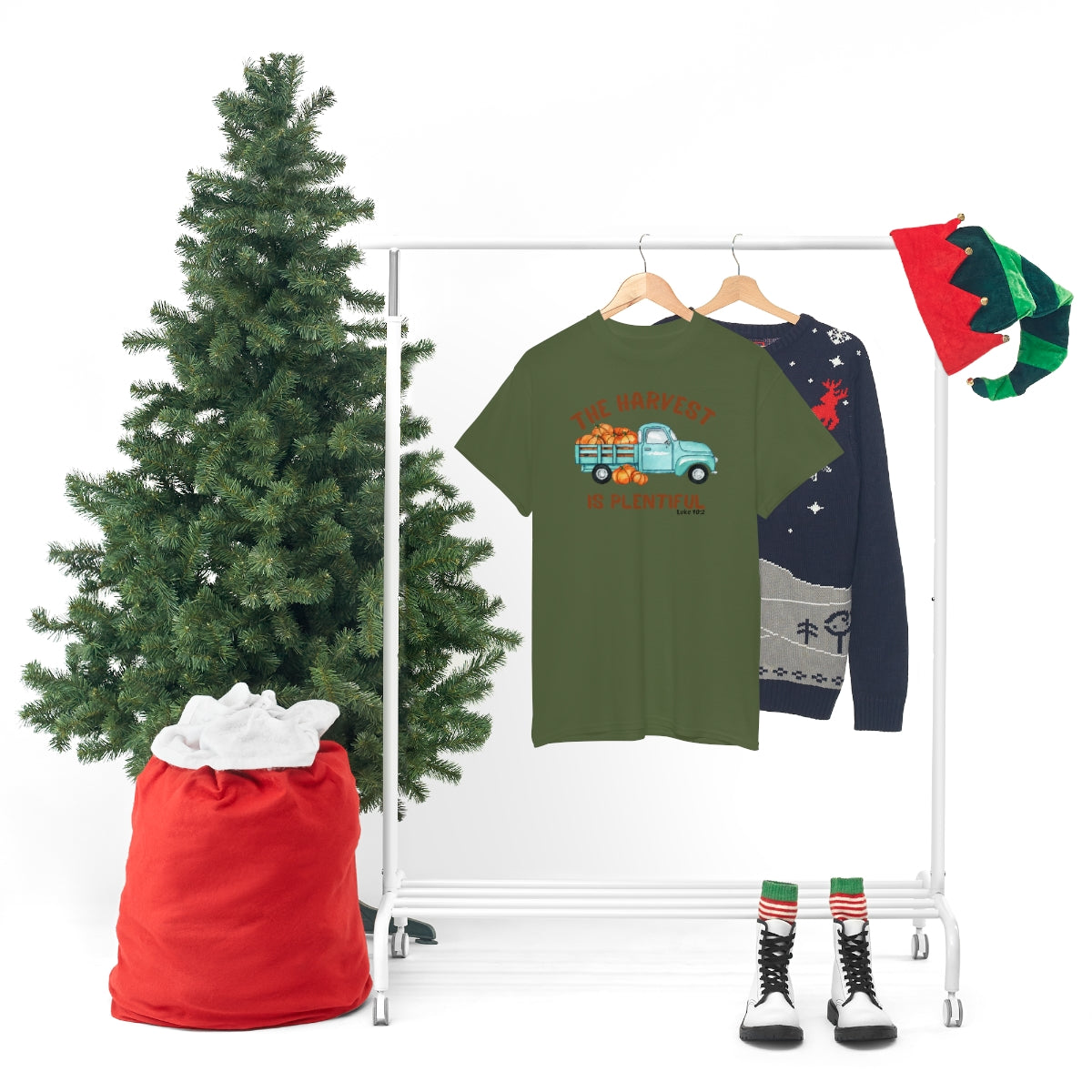 The Harvest is Plentiful Unisex Heavy Cotton Tee