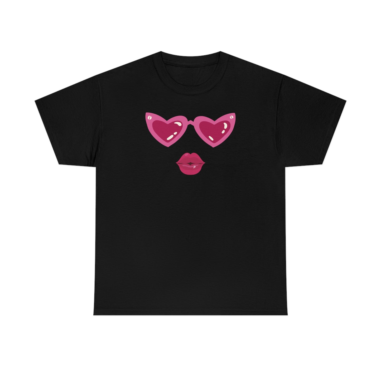 "Valentine Face" Unisex Heavy Cotton Tee