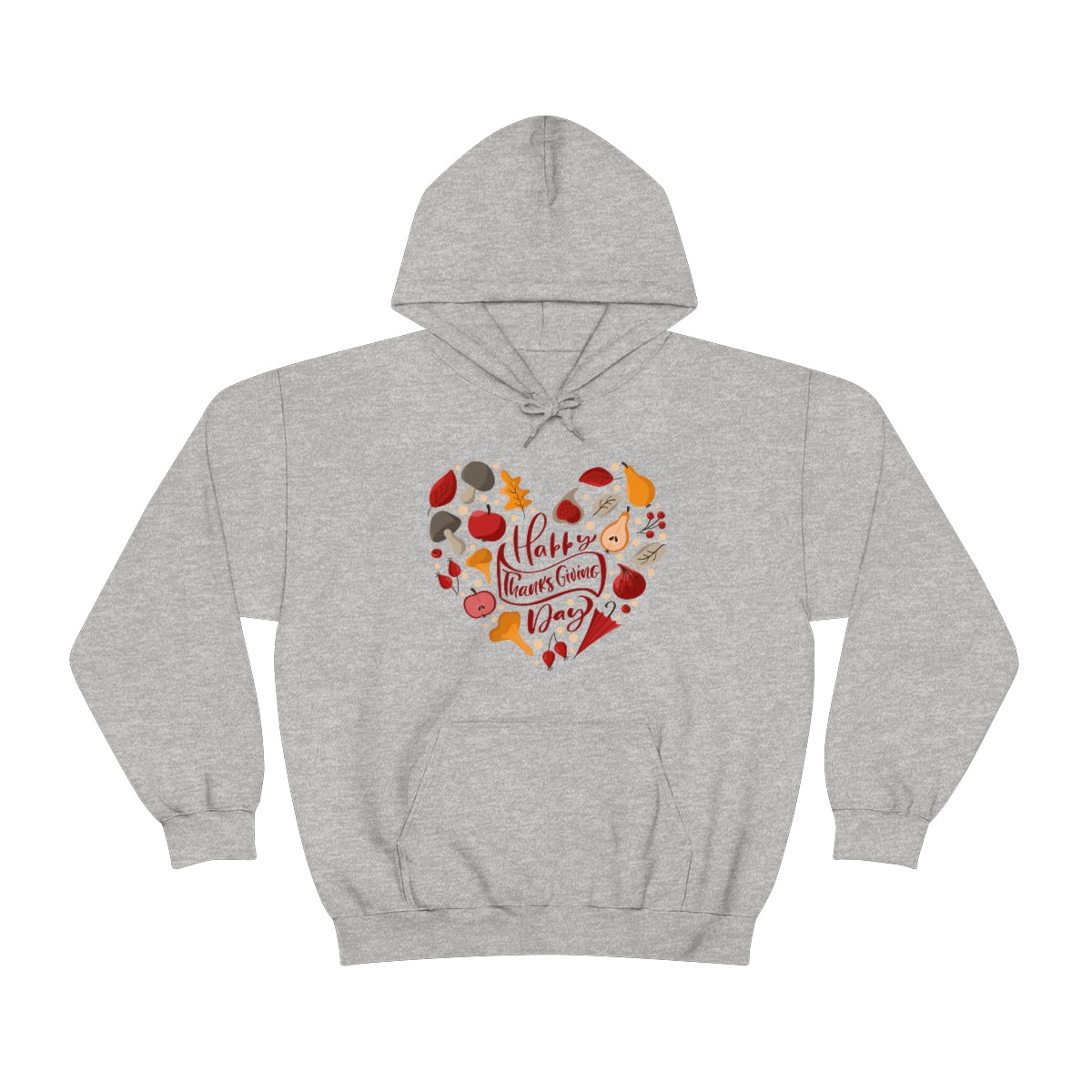 Happy Thanksgiving Day Unisex Heavy Blend™ Hooded Sweatshirt