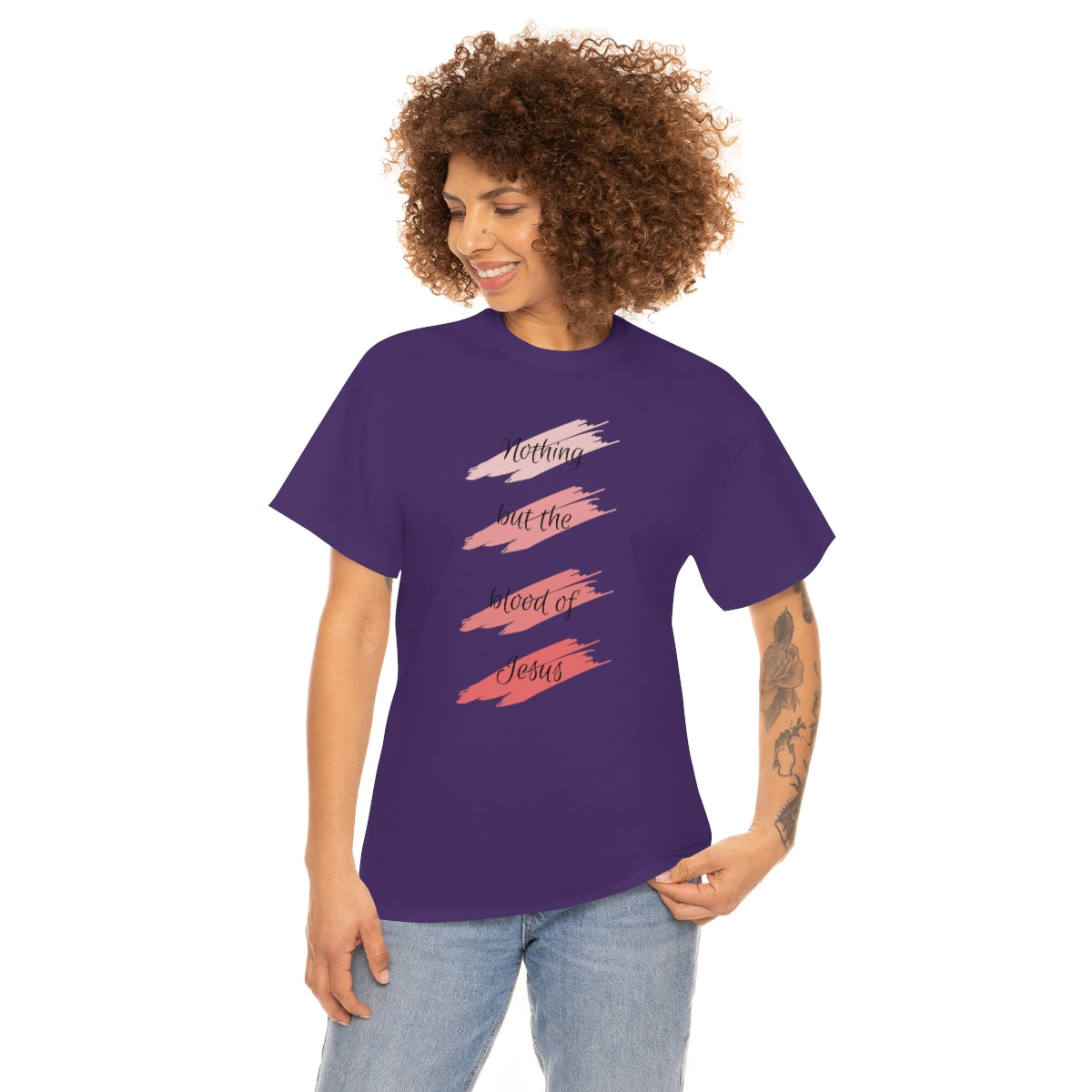 "Nothing But the Blood" Unisex Heavy Cotton Tee
