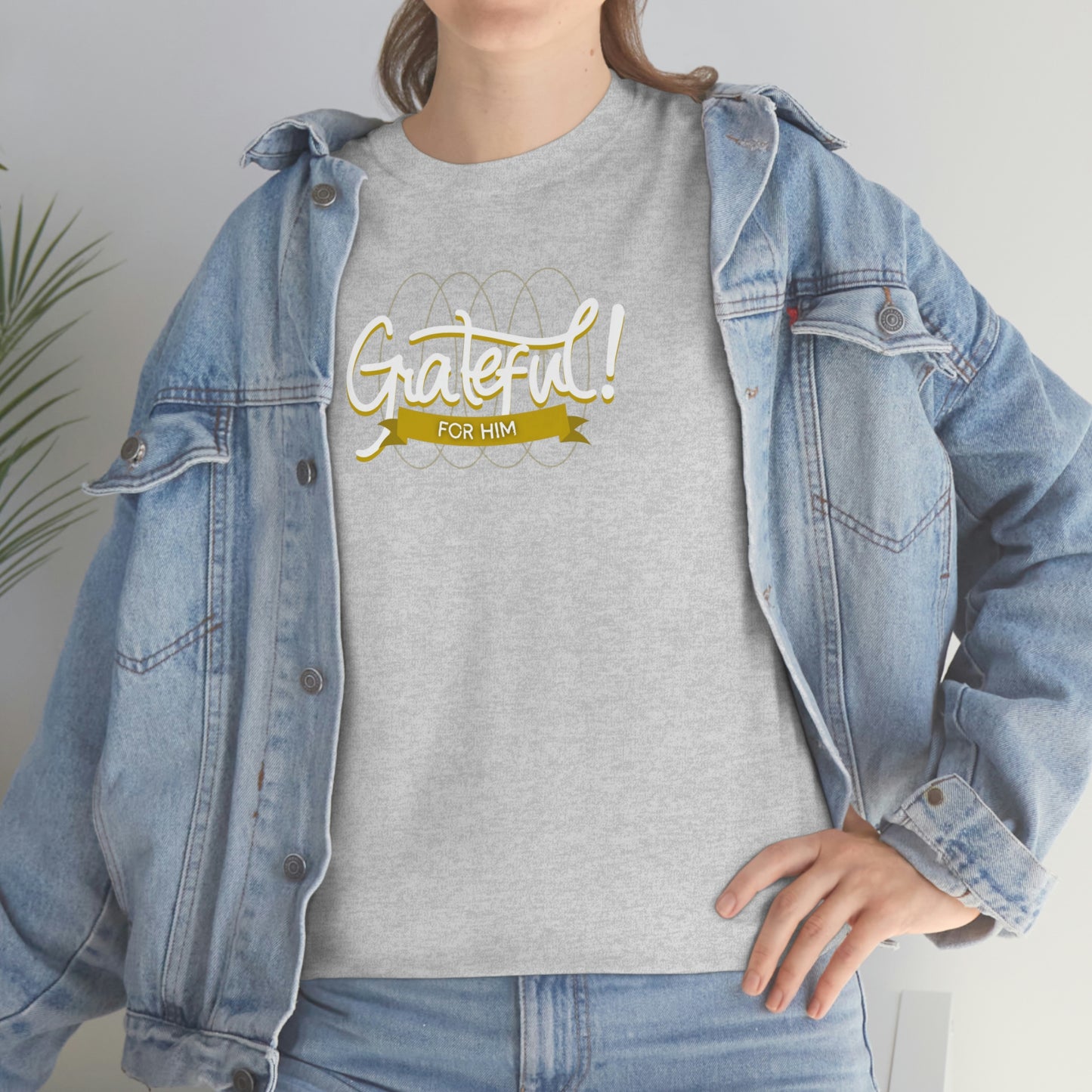 "Grateful" Unisex Heavy Cotton Tee