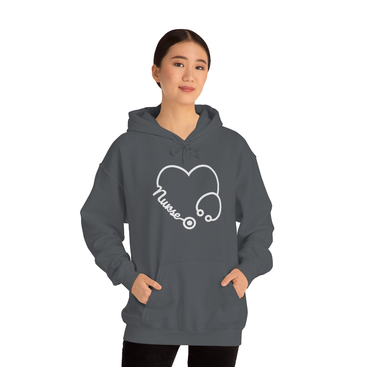 "Nurse" Unisex Heavy Blend™ Hooded Sweatshirt