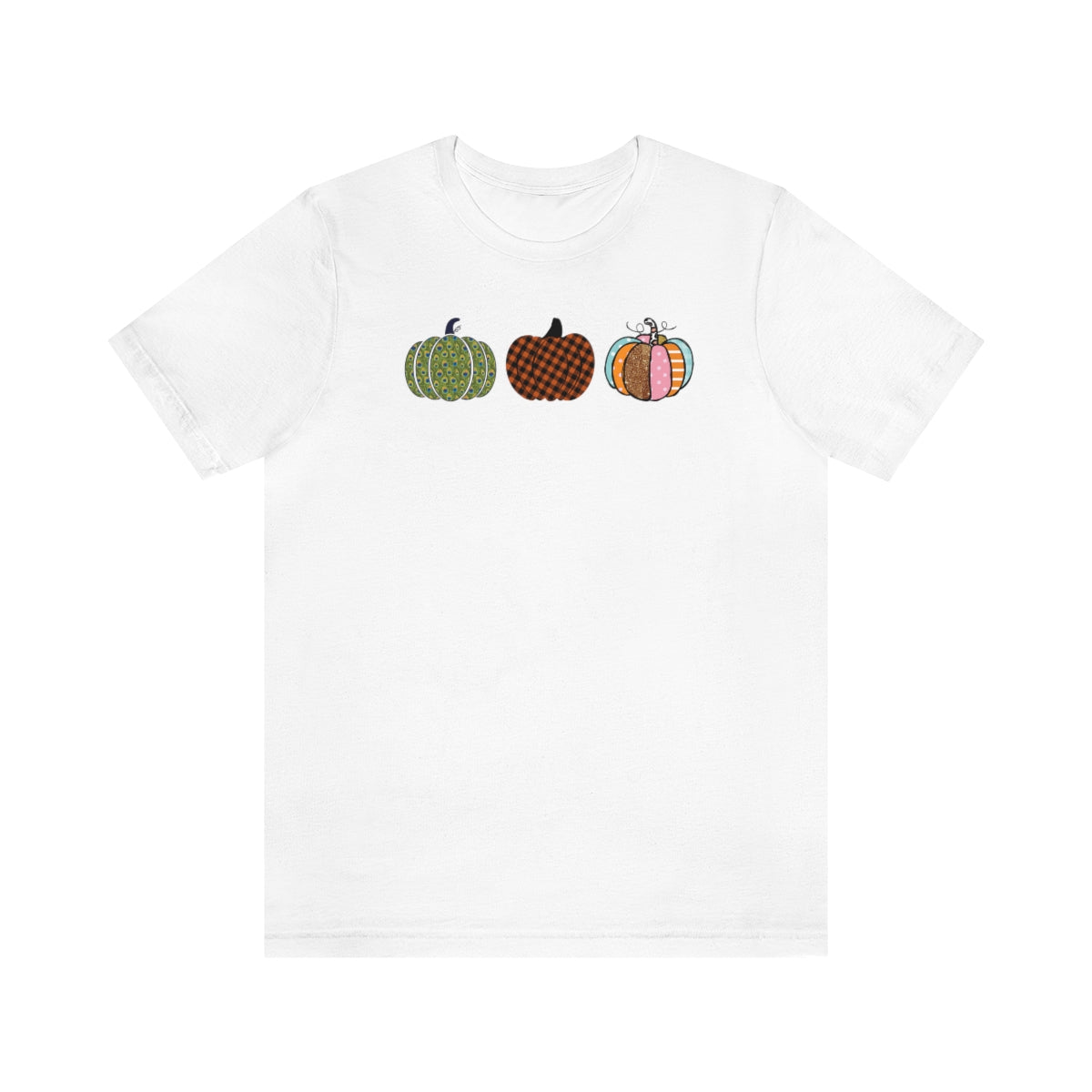 "Triple Pumpkins" Unisex Jersey Short Sleeve Tee