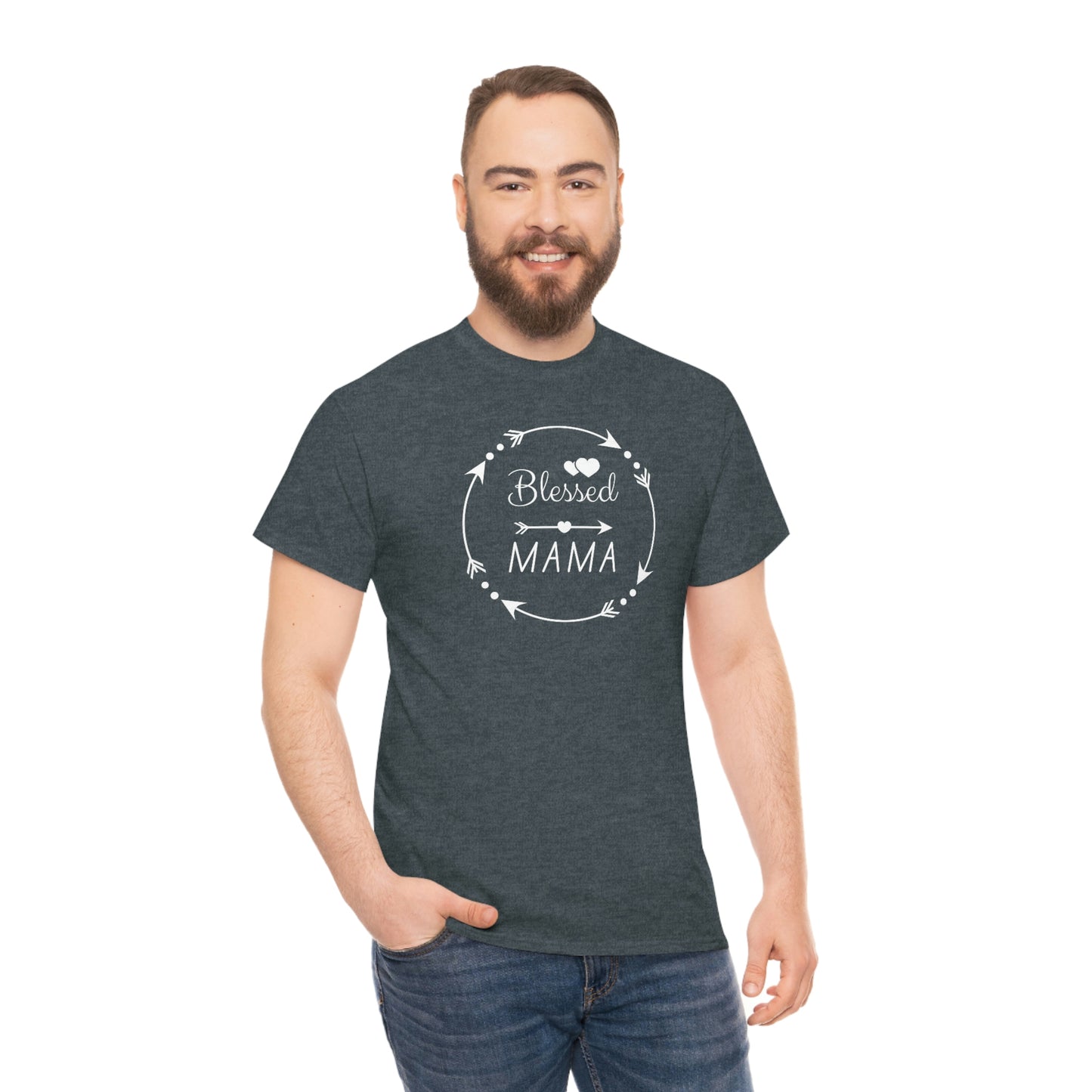 "Blessed Mama" Unisex Heavy Cotton Tee