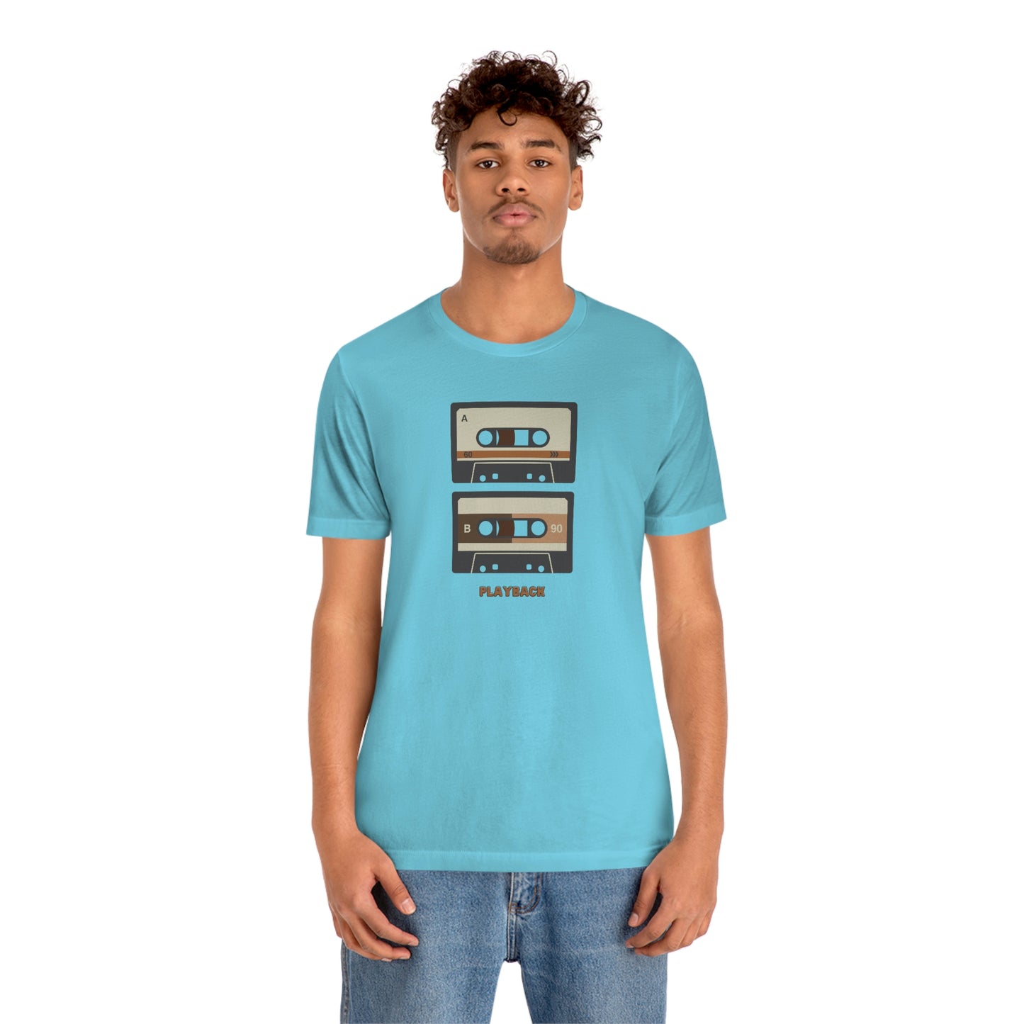 "Playback" Unisex Jersey Short Sleeve Tee