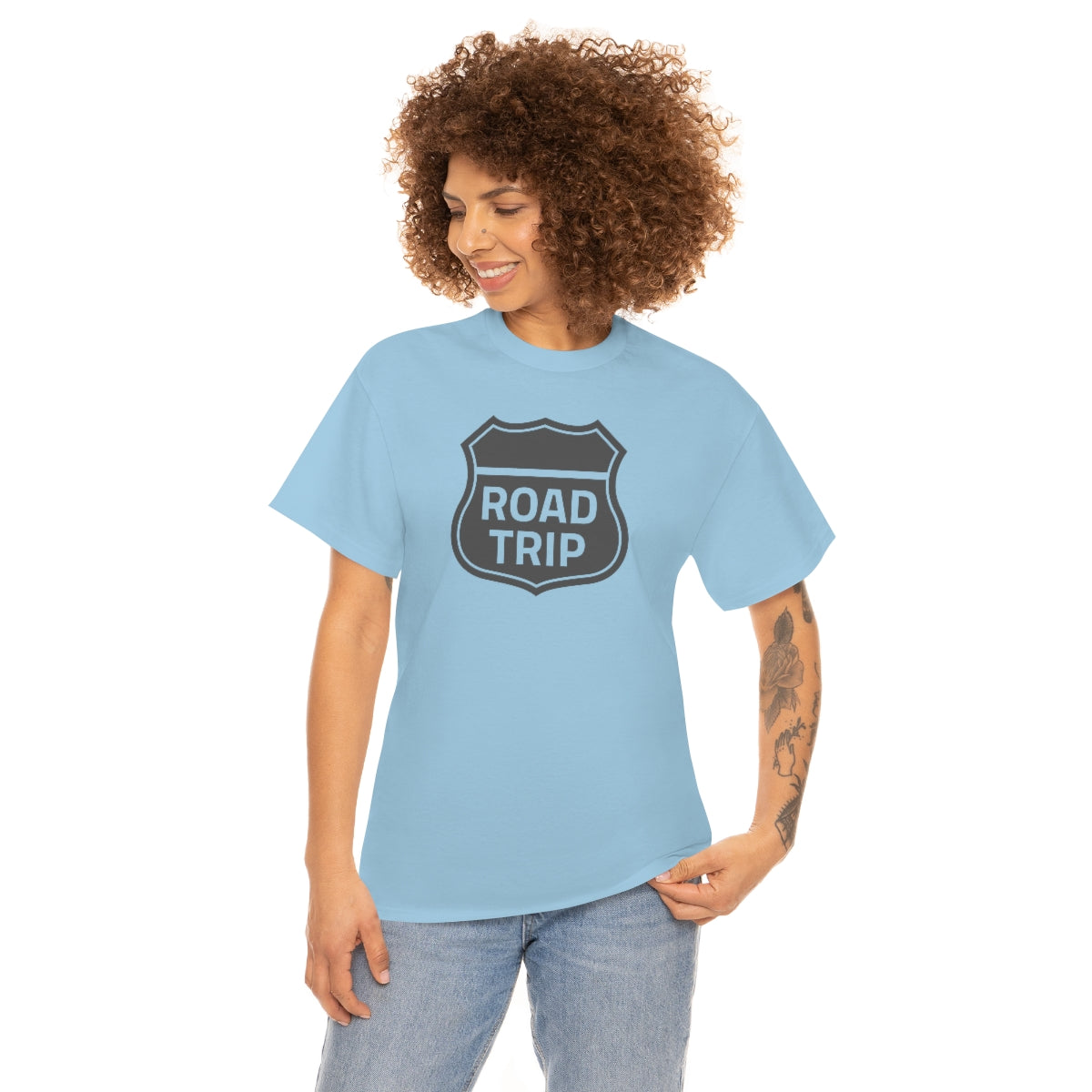 "Road Trip" Unisex Heavy Cotton Tee