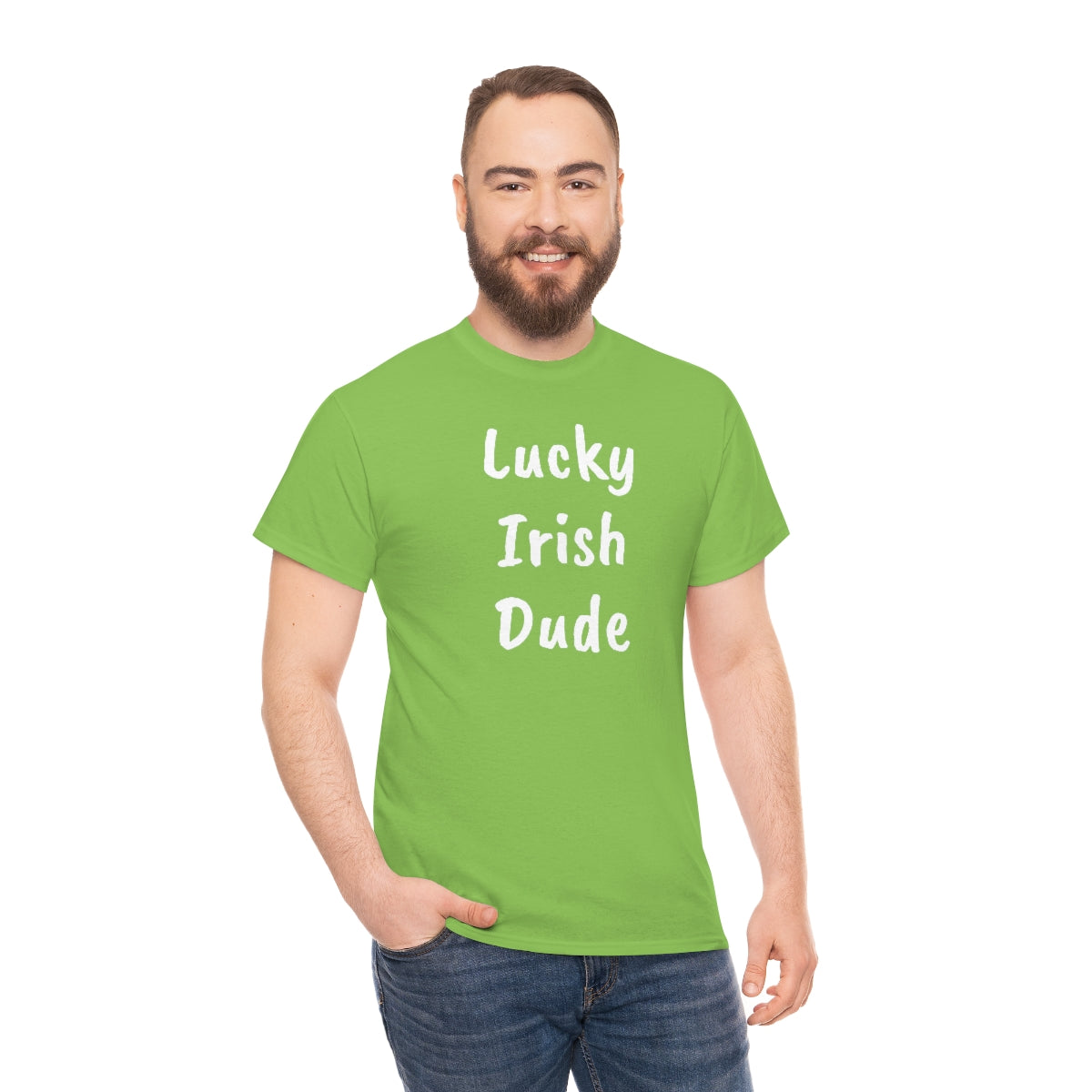 Lucky Irish Dude Unisex Heavy Cotton Tee