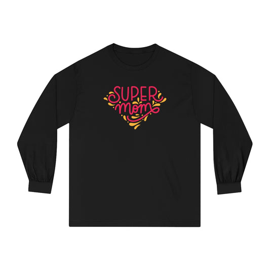 "Super Mom" Unisex Classic Long Sleeve T-Shirt