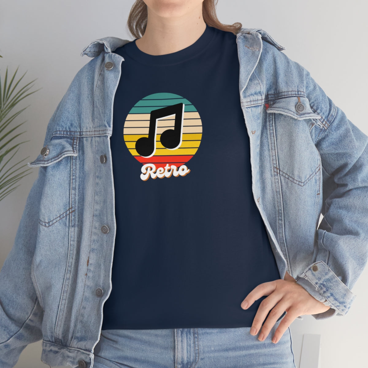 "Retro" Unisex Heavy Cotton Tee