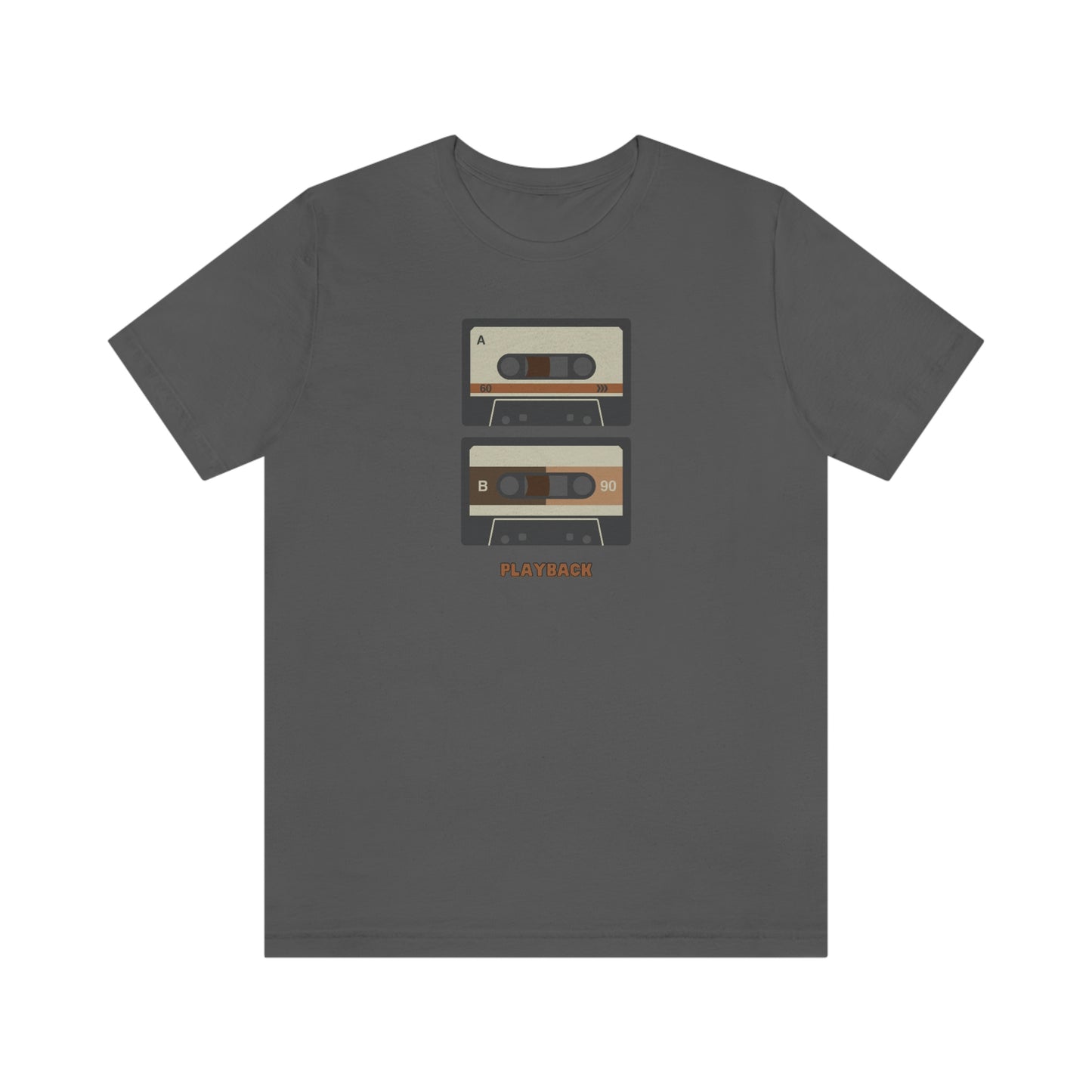 "Playback" Unisex Jersey Short Sleeve Tee
