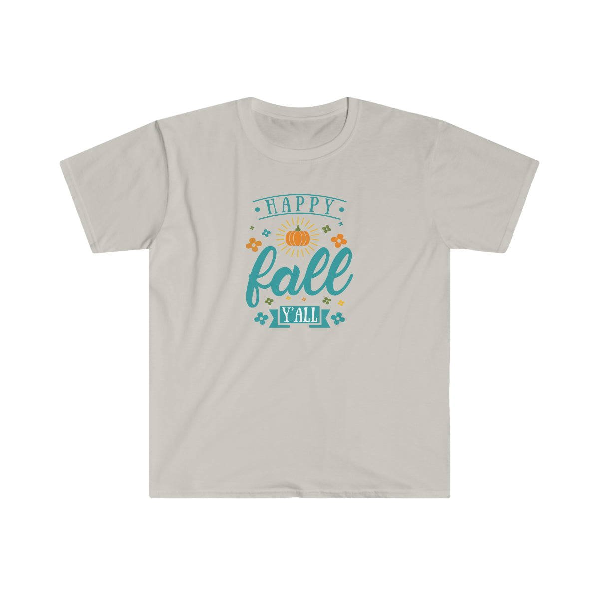 "Happy Fall Ya'll" Unisex Softstyle T-Shirt