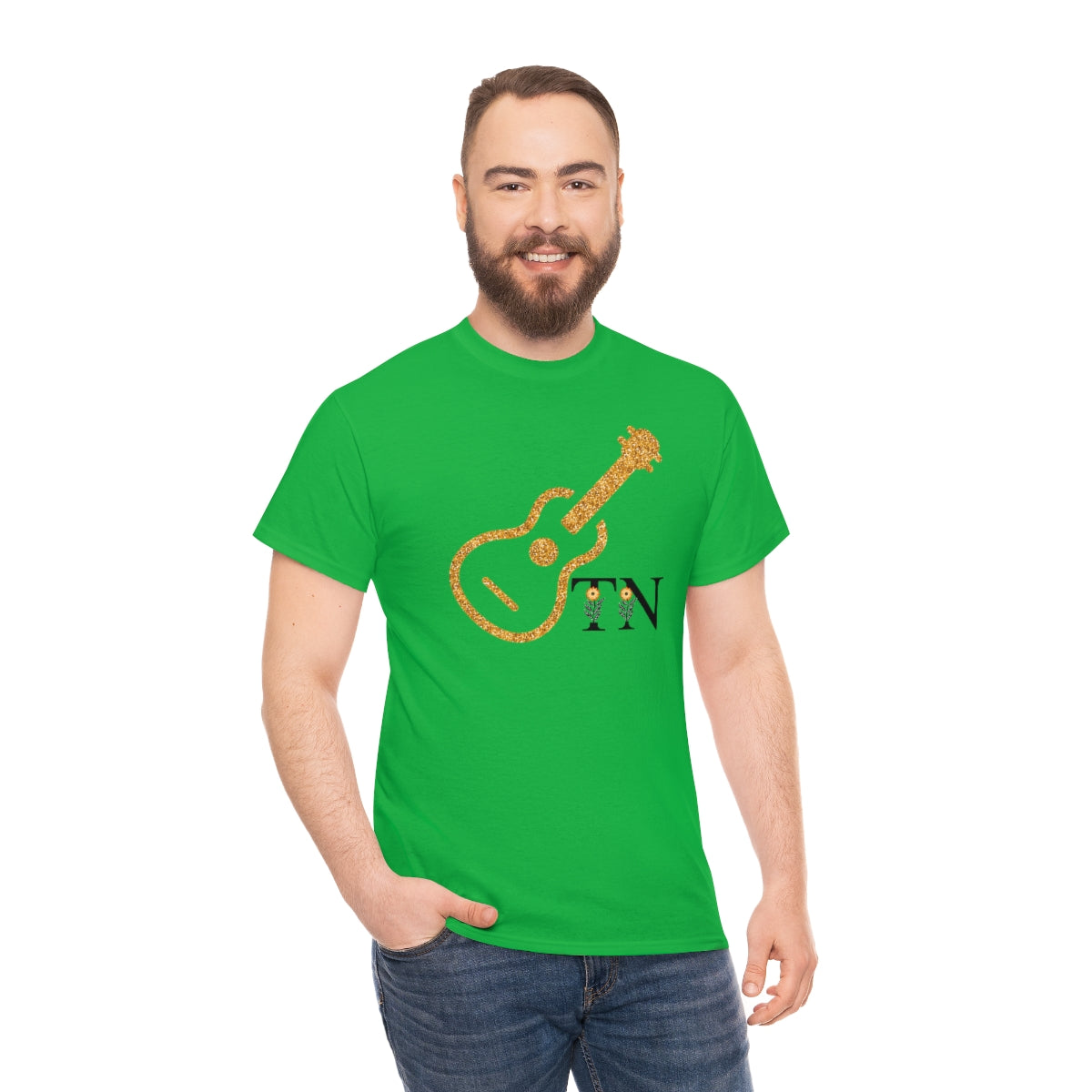 "Guitar" Unisex Heavy Cotton Tee