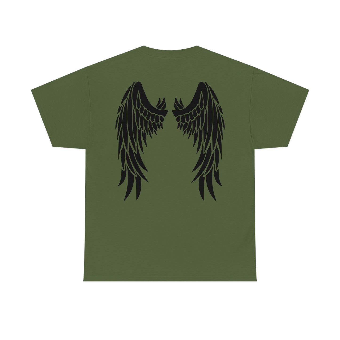 "Wings" (back design) Unisex Heavy Cotton Tee