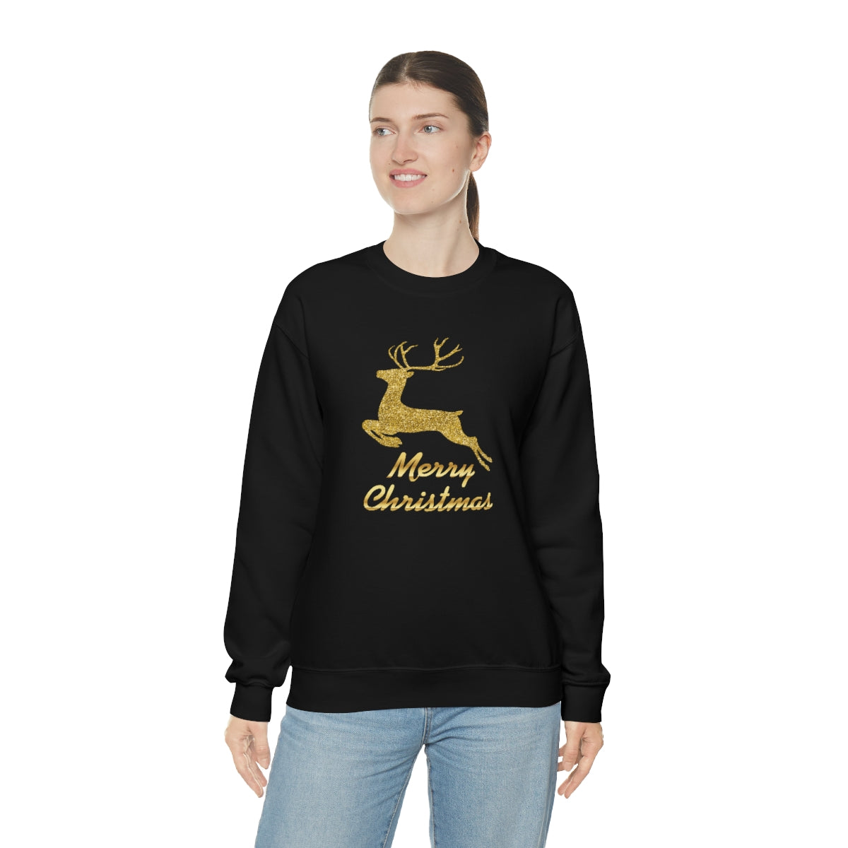 "Merry Christmas" Unisex Heavy Blend™ Crewneck Sweatshirt
