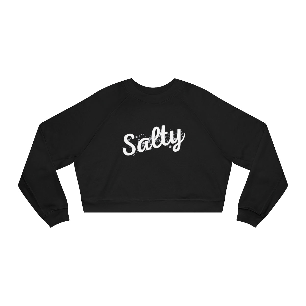 "Salty" Women's Cropped Fleece Pullover
