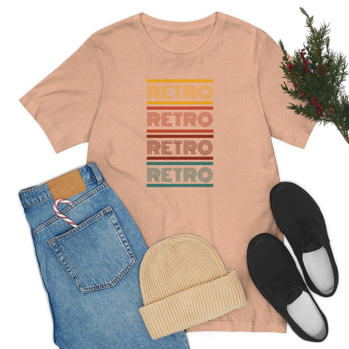Retro Unisex Jersey Short Sleeve Tee