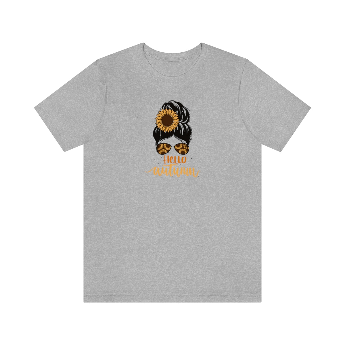 "Hello Autumn" Unisex Jersey Short Sleeve Tee