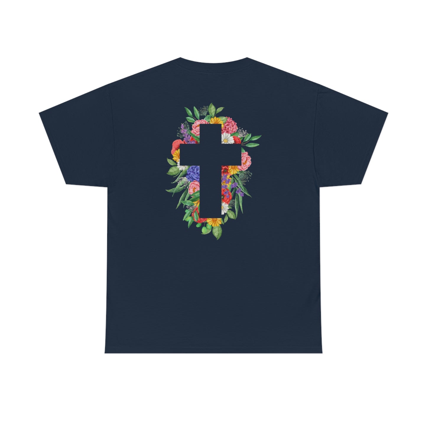 "Faith" (Front/Back Design) Unisex Heavy Cotton Tee