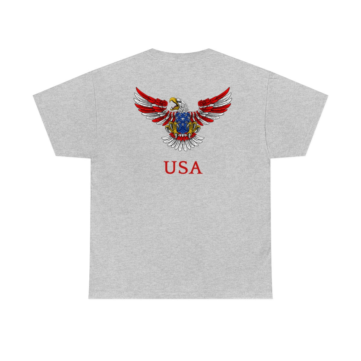 "Bald Eagle USA" Unisex Heavy Cotton Tee